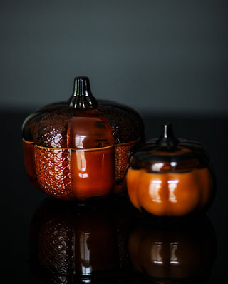 Witching Hour in the Woods | Amber Pumpkin Candle